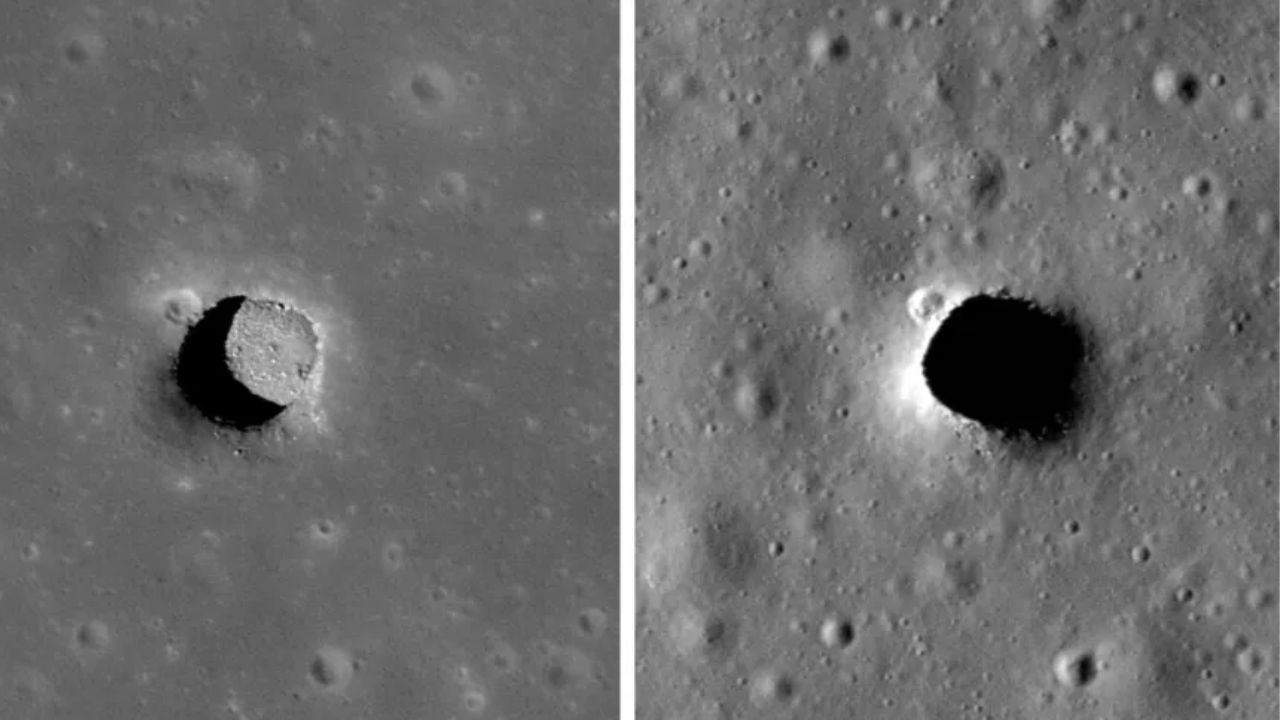 Poços lunares com temperaturas ‘possíveis’ para humanos são revelados por sonda da Nasa