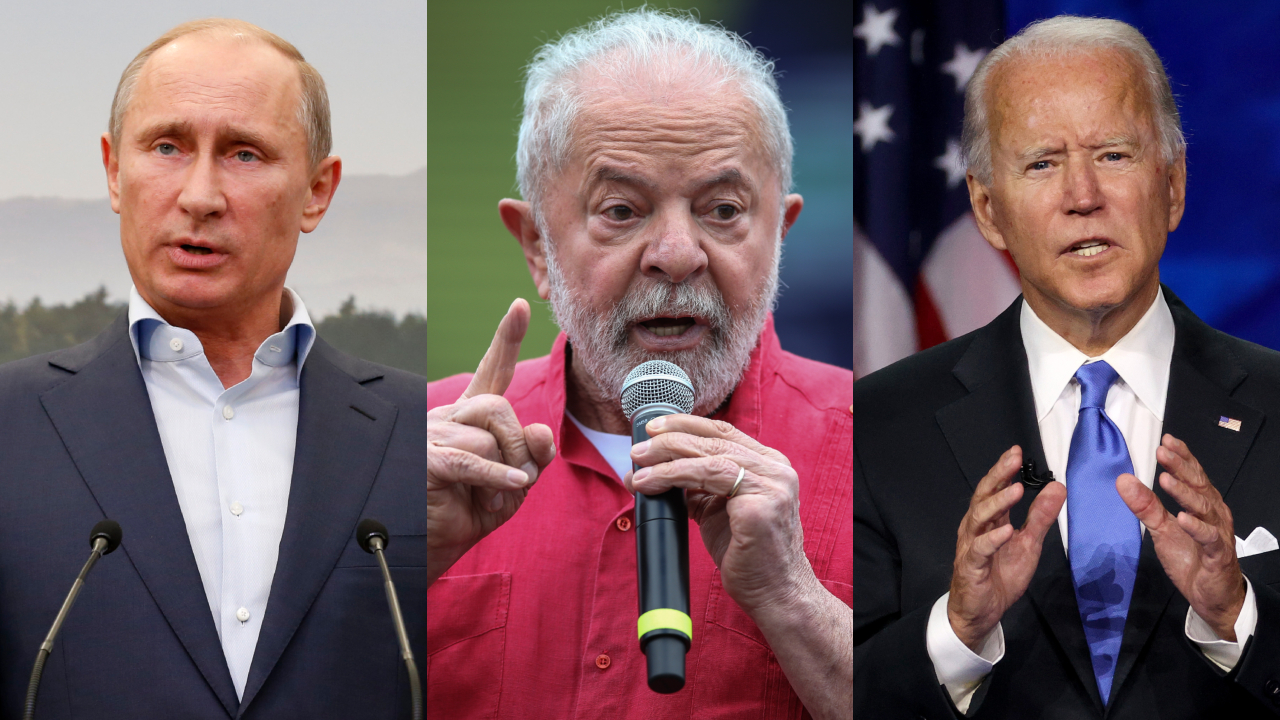 Lula indica que conversará com Biden e Putin sobre Guerra da Ucrânia