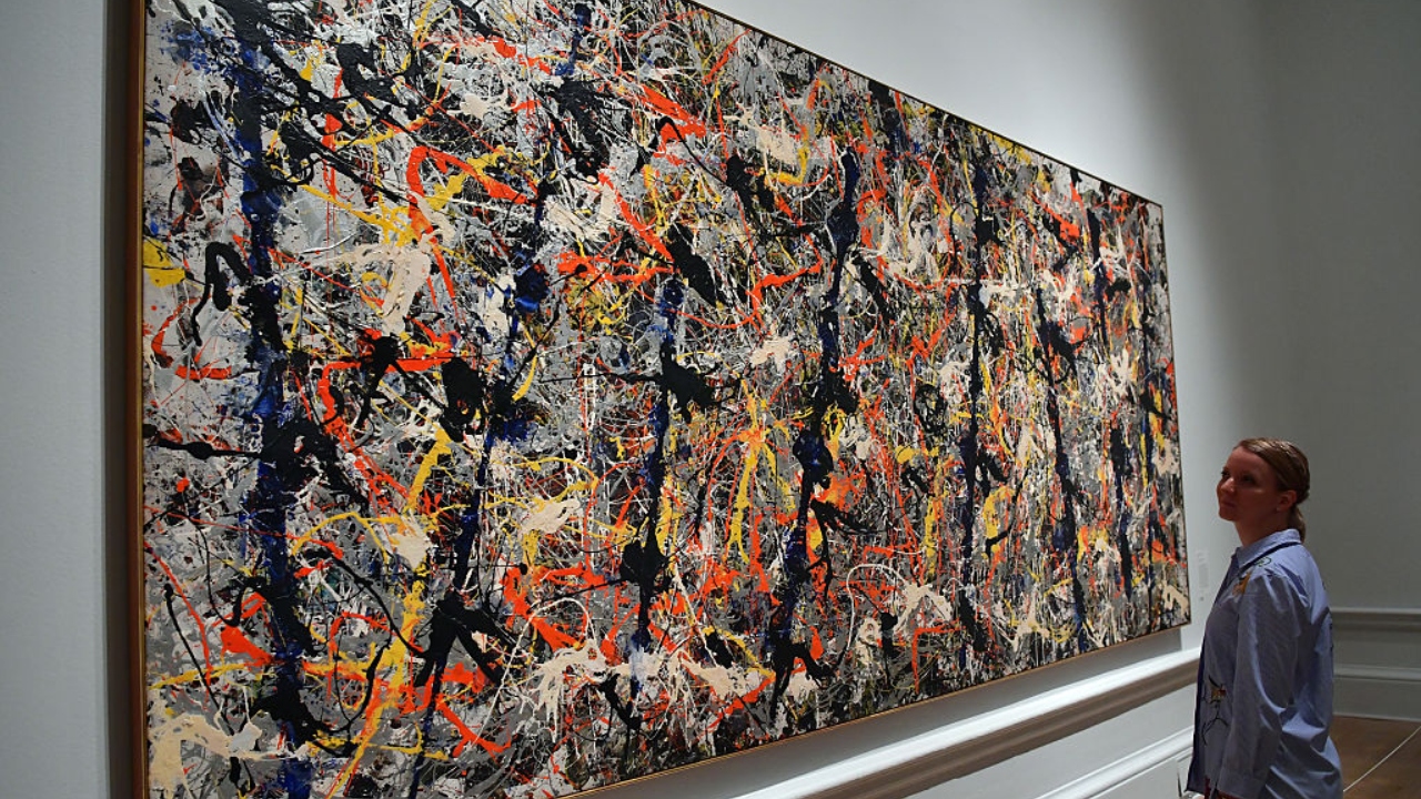 Polícia da Bulgária encontra pintura inédita de Jackson Pollock