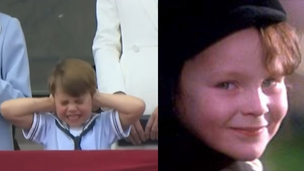 Vídeo viral transforma Príncipe Louis em protagonista de filme de terror