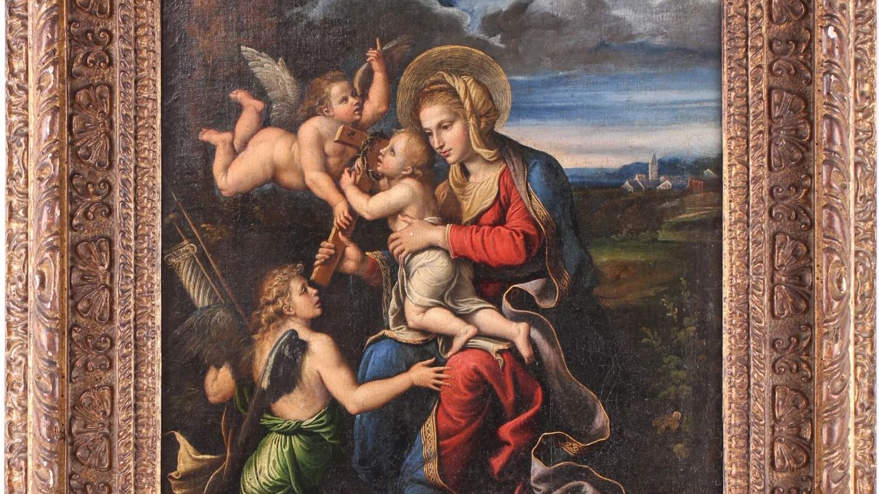 Quadro em cabeceira de cama de idosa londrina pode ser obra-prima do Renascimento