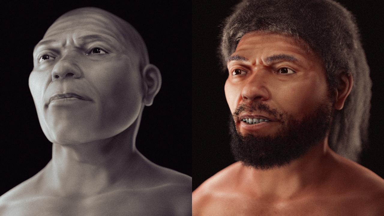 Designer brasileiro revela face de Homo sapiens que habitou a terra há mais de 80 mil anos
