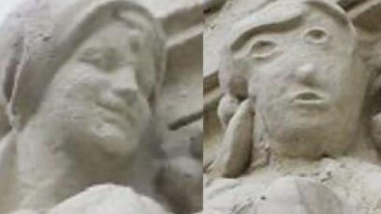 Após restauração, escultura do século 20 fica irreconhecível na Espanha