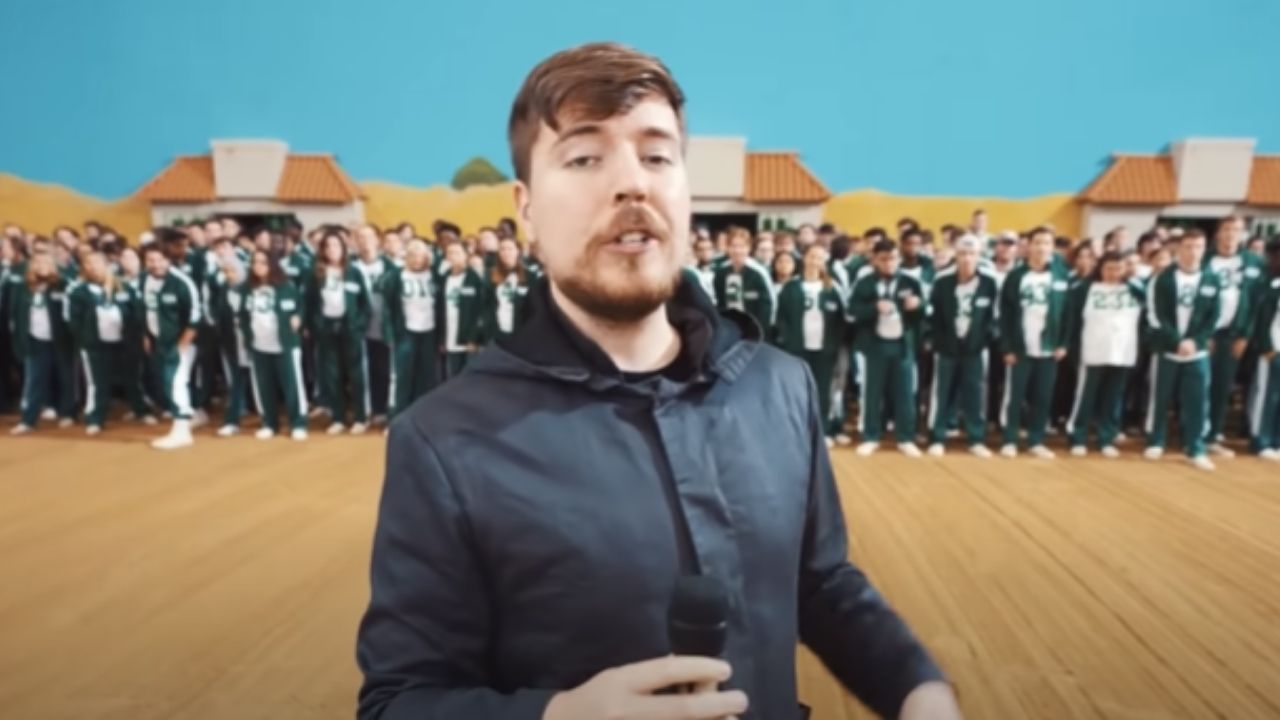 Youtuber recria jogos de ‘Round 6’ em competição com prêmio de R$ 2,5 milhões