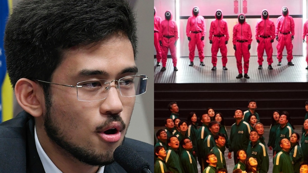 Kim Kataguiri é acusado de desonestidade intelectual ao comparar ‘Round 6’ com socialismo