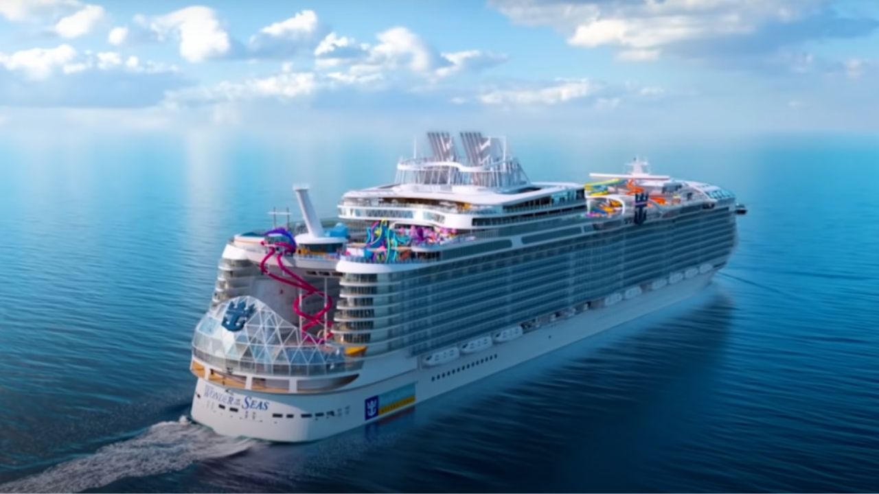 Royal Caribbean lançará maior navio do mundo em março de 2022