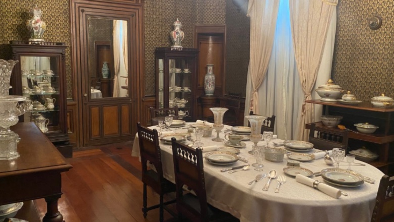 Museu Mariano Procópio apresentará sala de jantar da Família Imperial em reabertura completa