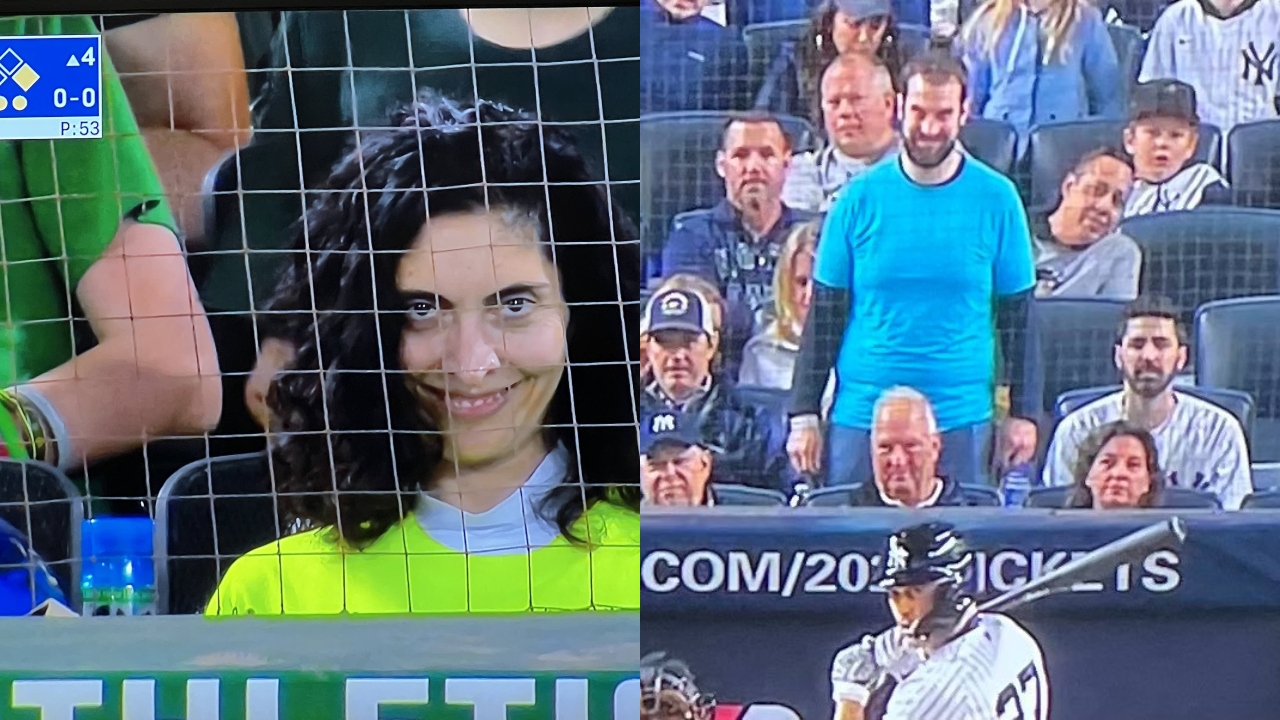 O que explica pessoas sorrindo de maneira macabra em estádio dos EUA?