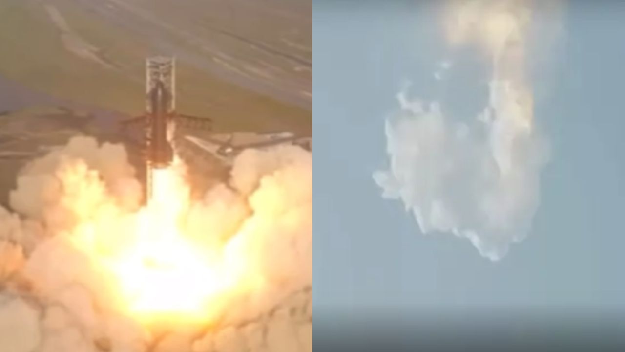 Foguete da SpaceX explodiu 4 minutos após lançamento nesta quinta
