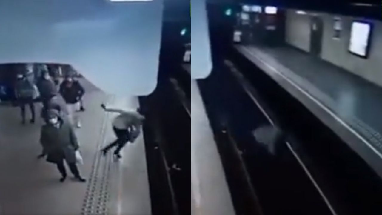 Mulher é empurrada para os trilhos do metrô na Bélgica