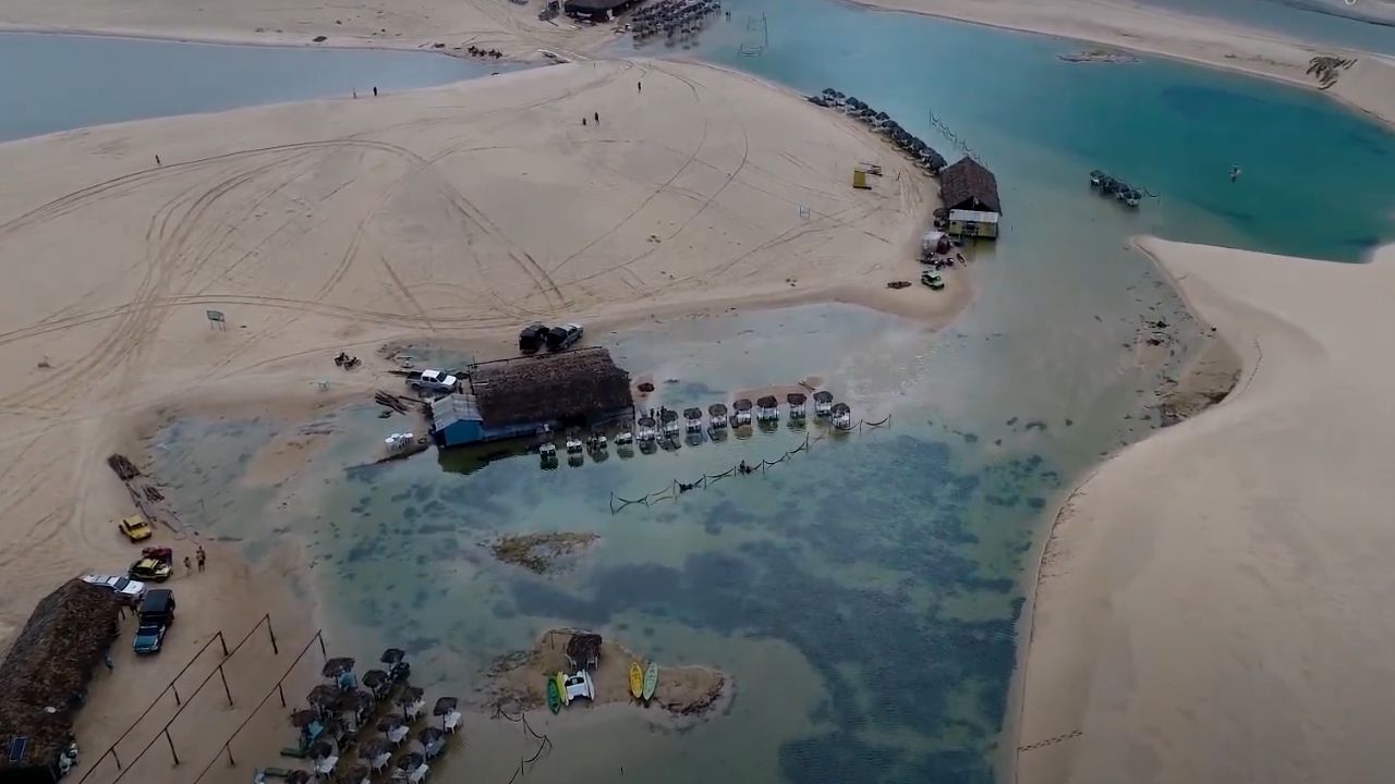 O cidade do Ceará que foi engolida pelas dunas