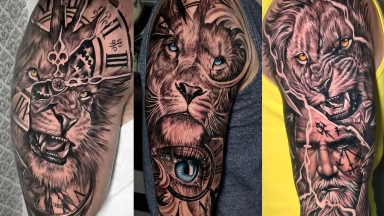 Tatuador quer título por ter feito mais tatuagens de leão no Brasil: ‘Já foram mais de mil’