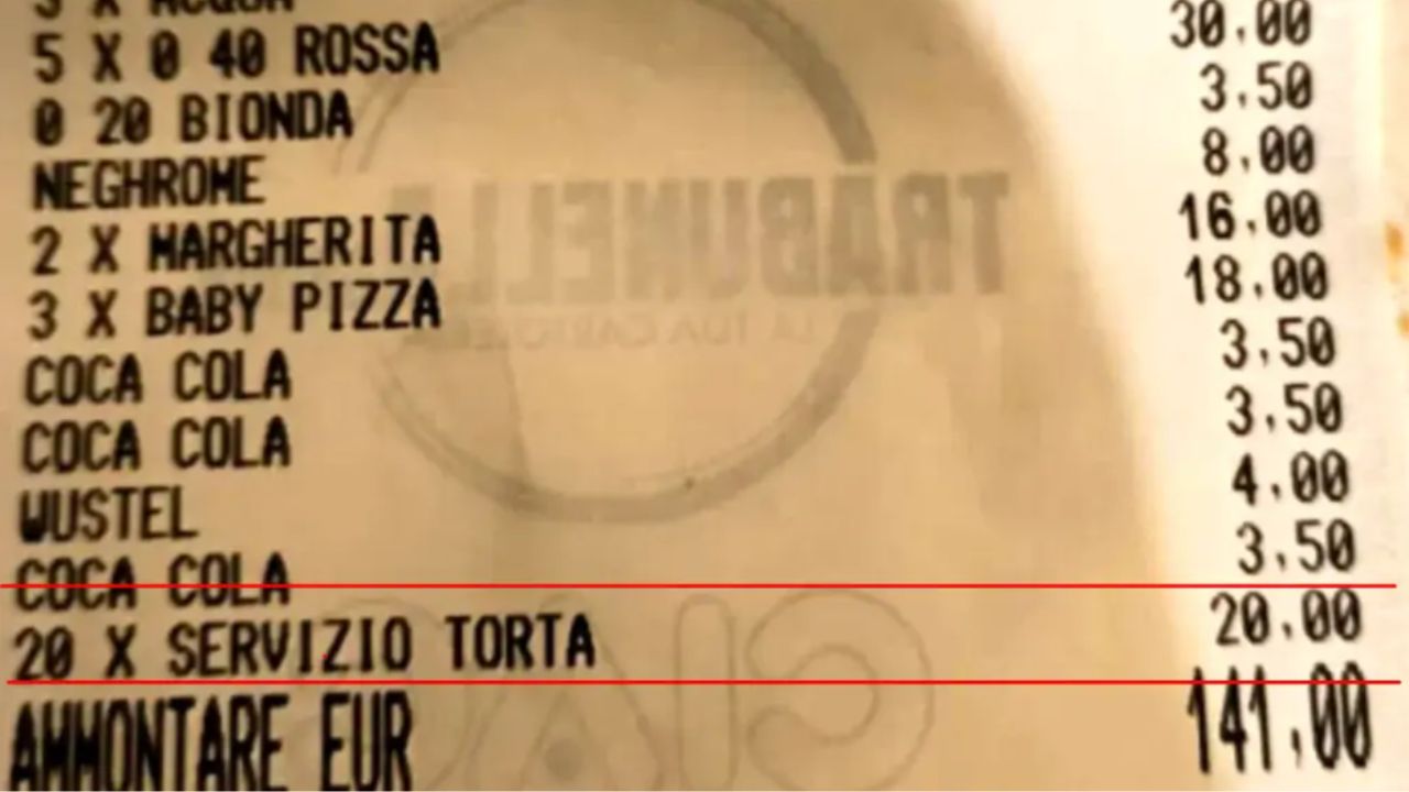 Itália: Restaurante choca clientes ao cobrar mais de R$ 100 para cortar um bolo