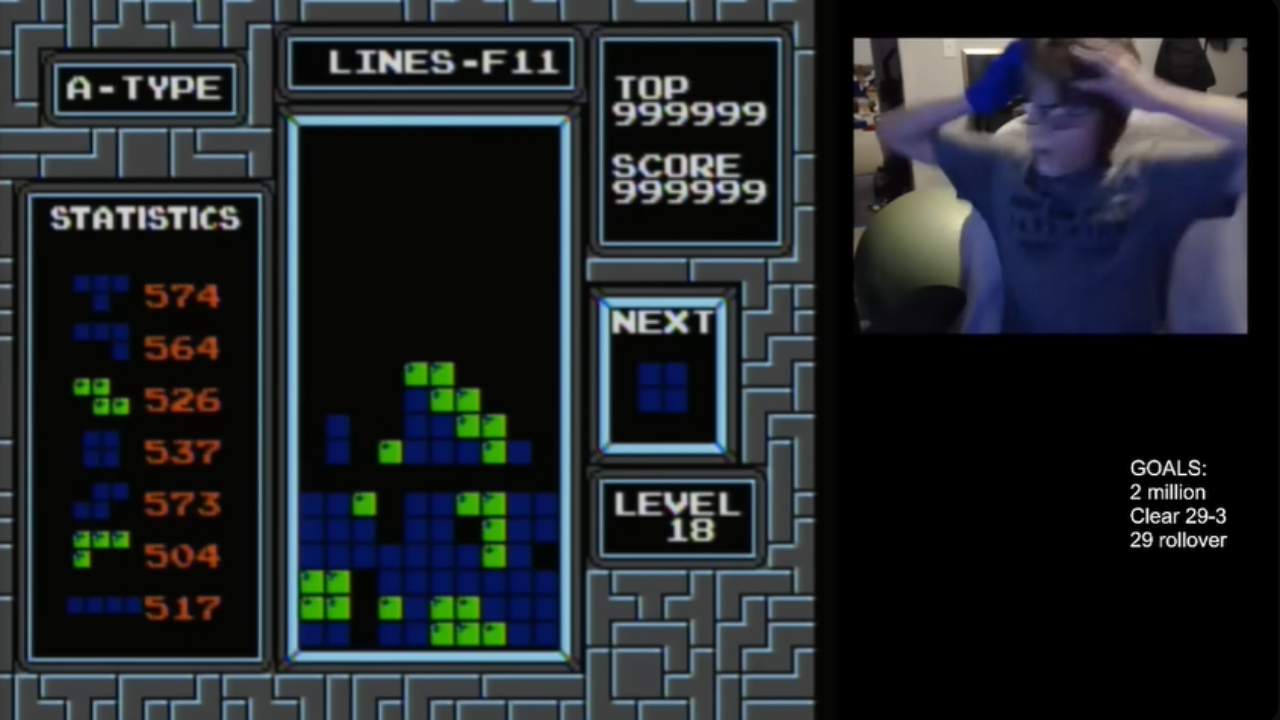 Adolescente de 13 anos é a primeira pessoa a vencer jogo Tetris na história