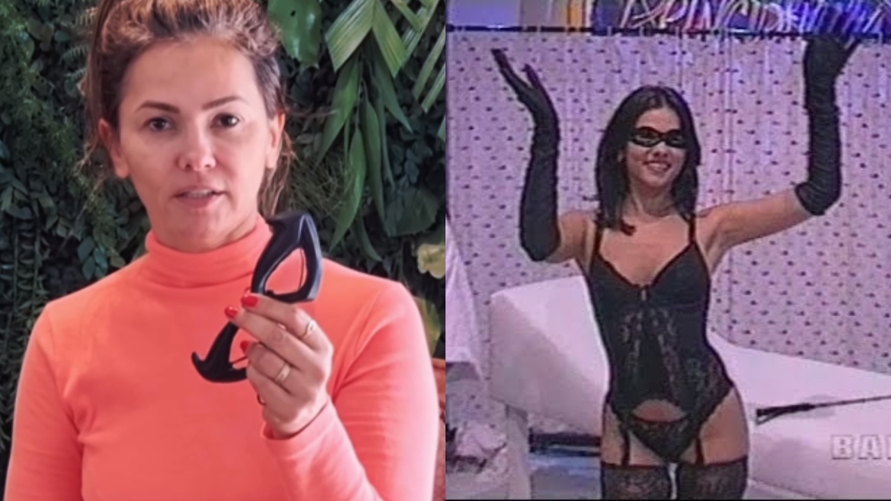 Suzane Alves resgata item de Tiazinha e dá conselho: ‘Abandone as máscaras’