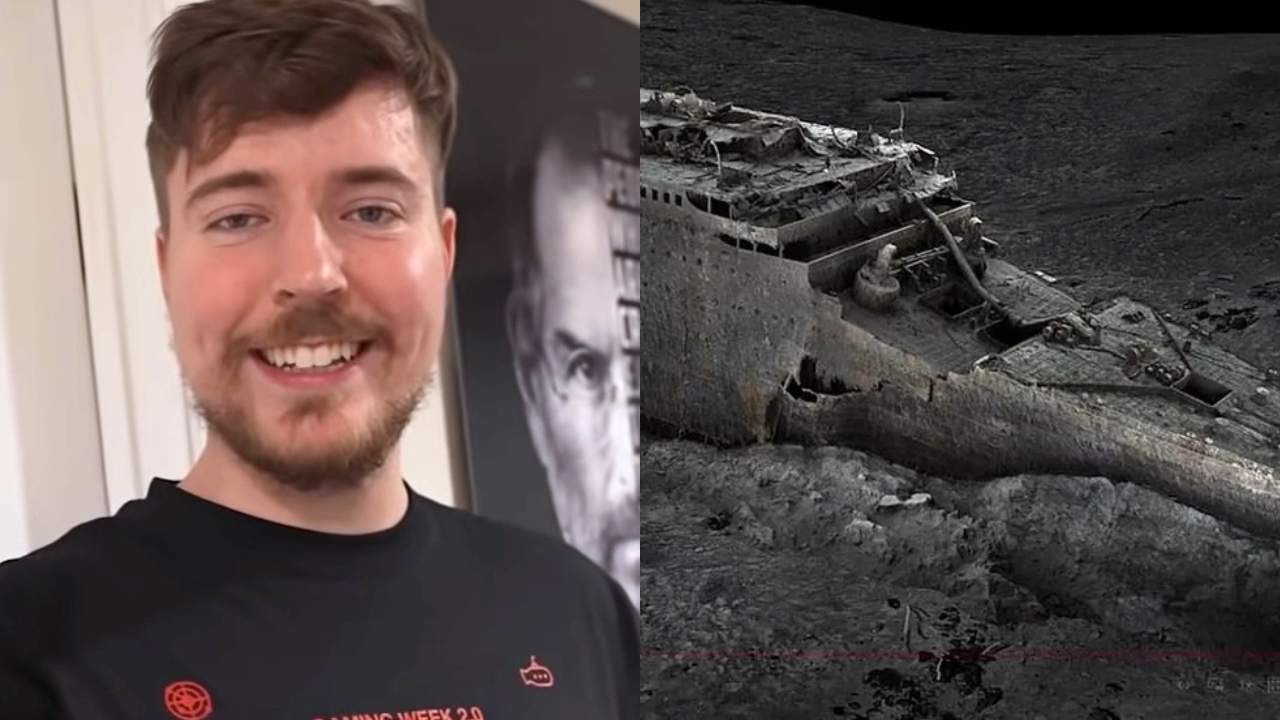 MrBeast, maior youtuber, foi convidado para conhecer destroços do Titanic: ‘Meio assustador’