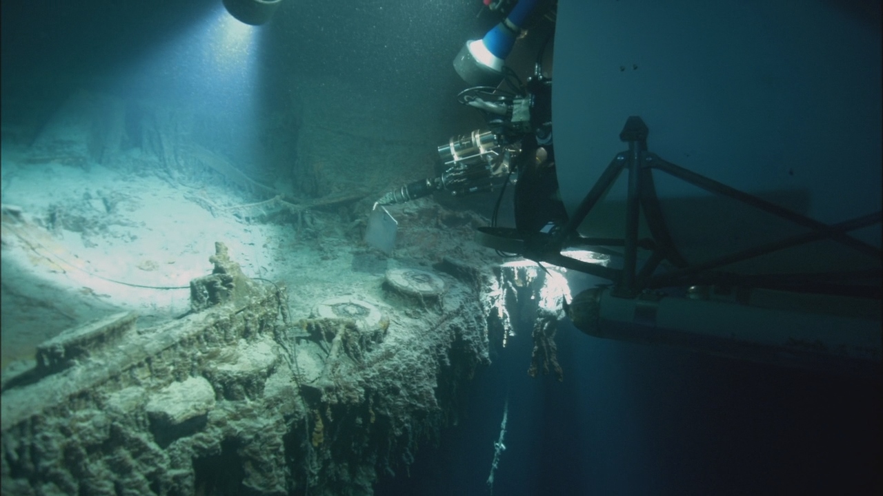 Documentário disponível na Netflix mostra detalhes impressionantes dos destroços do Titanic