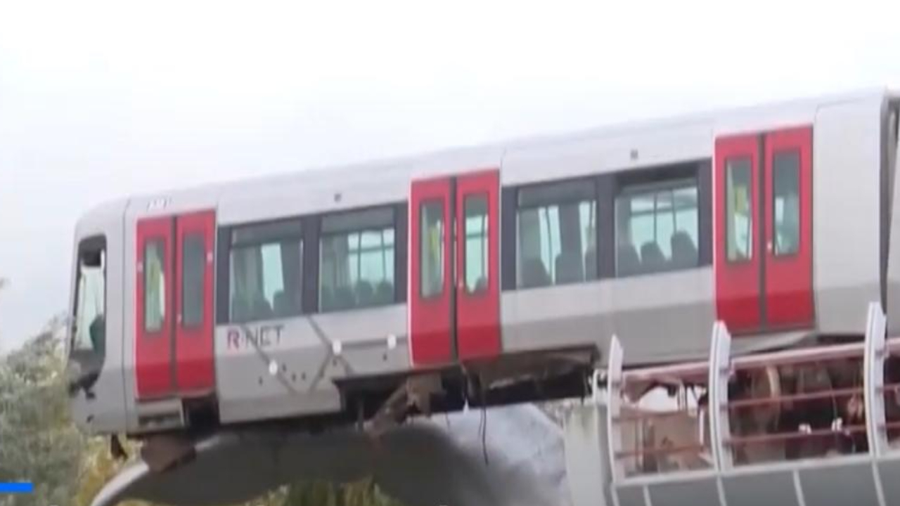 Escultura salva trem de acidente na Holanda