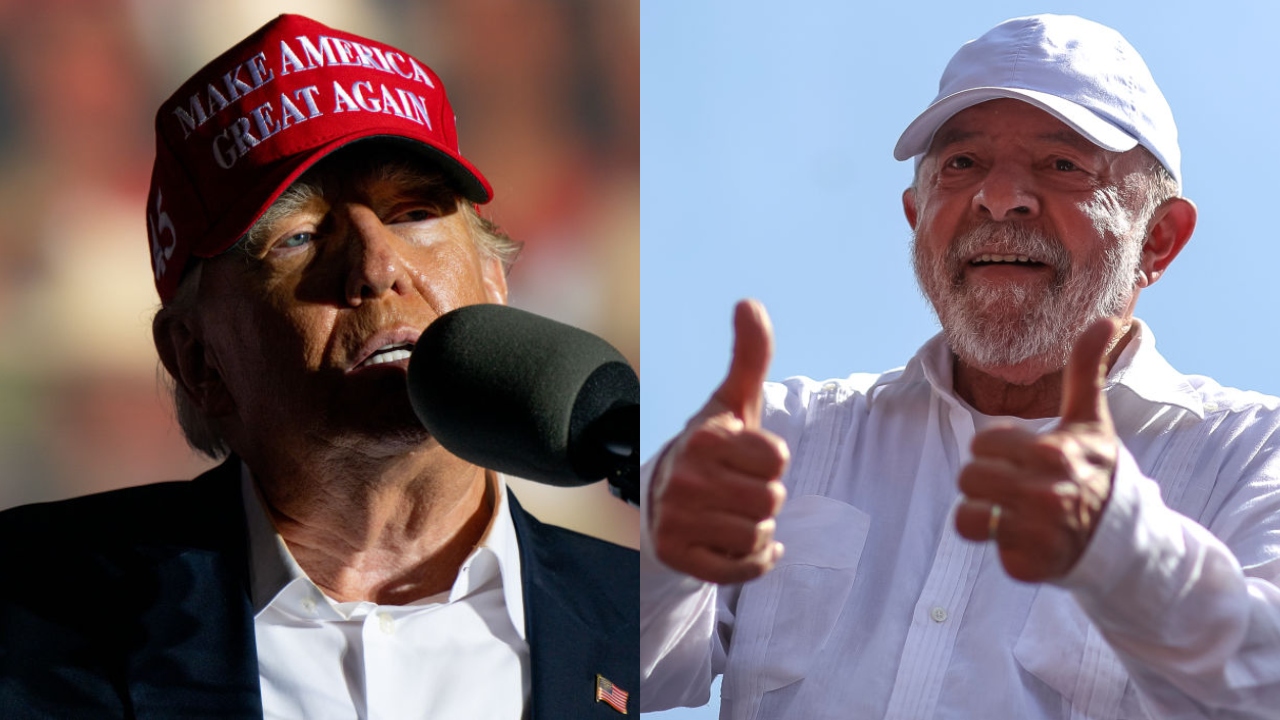 Em rede social, Trump ataca Lula e pede voto para Bolsonaro