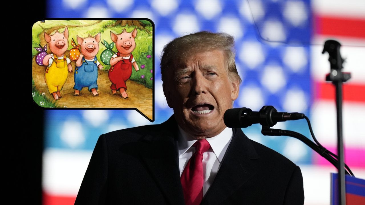 Clonador de voz simula Donald Trump lendo ‘Os Três Porquinhos’; ouça!