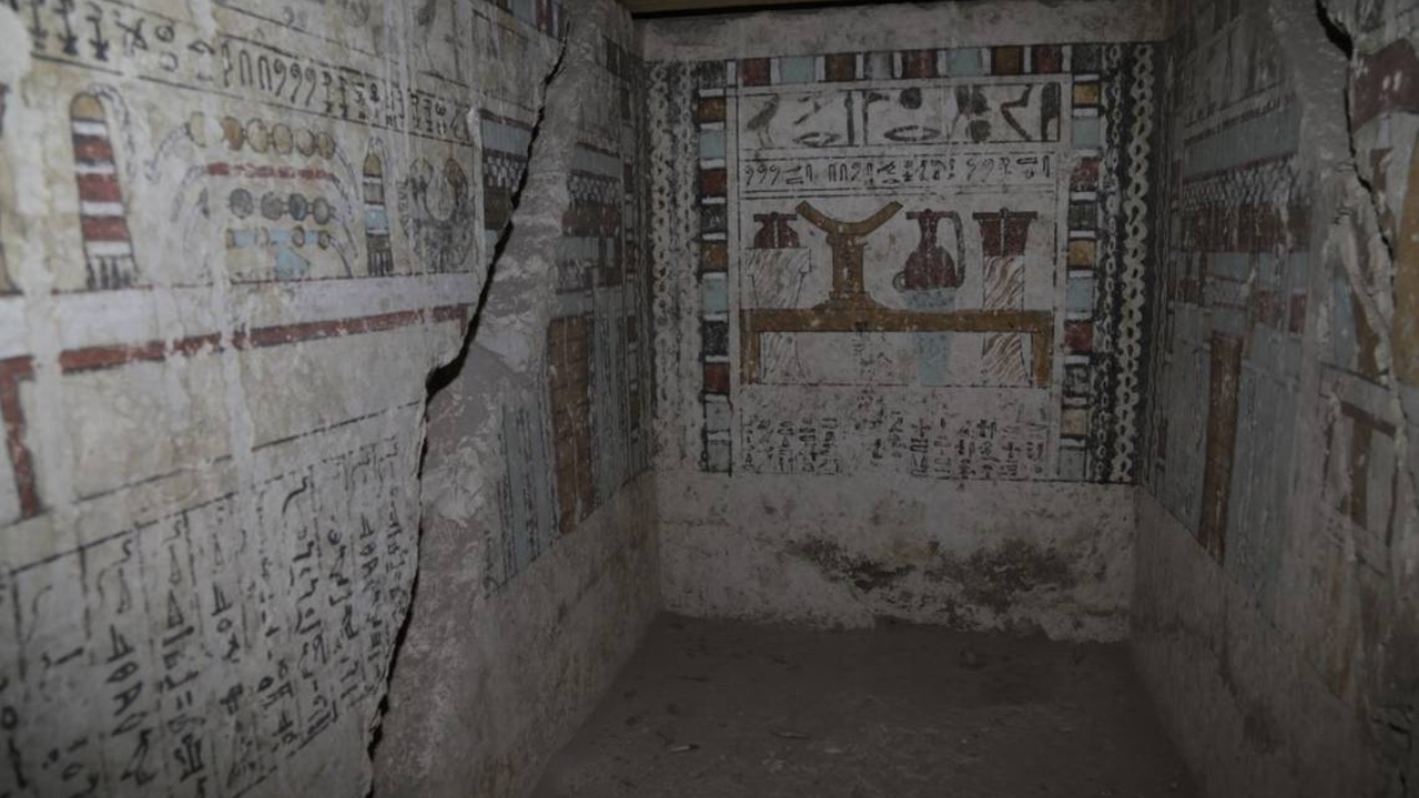 A fascinante tumba de 4.000 mil anos aberta e documentada no Egito