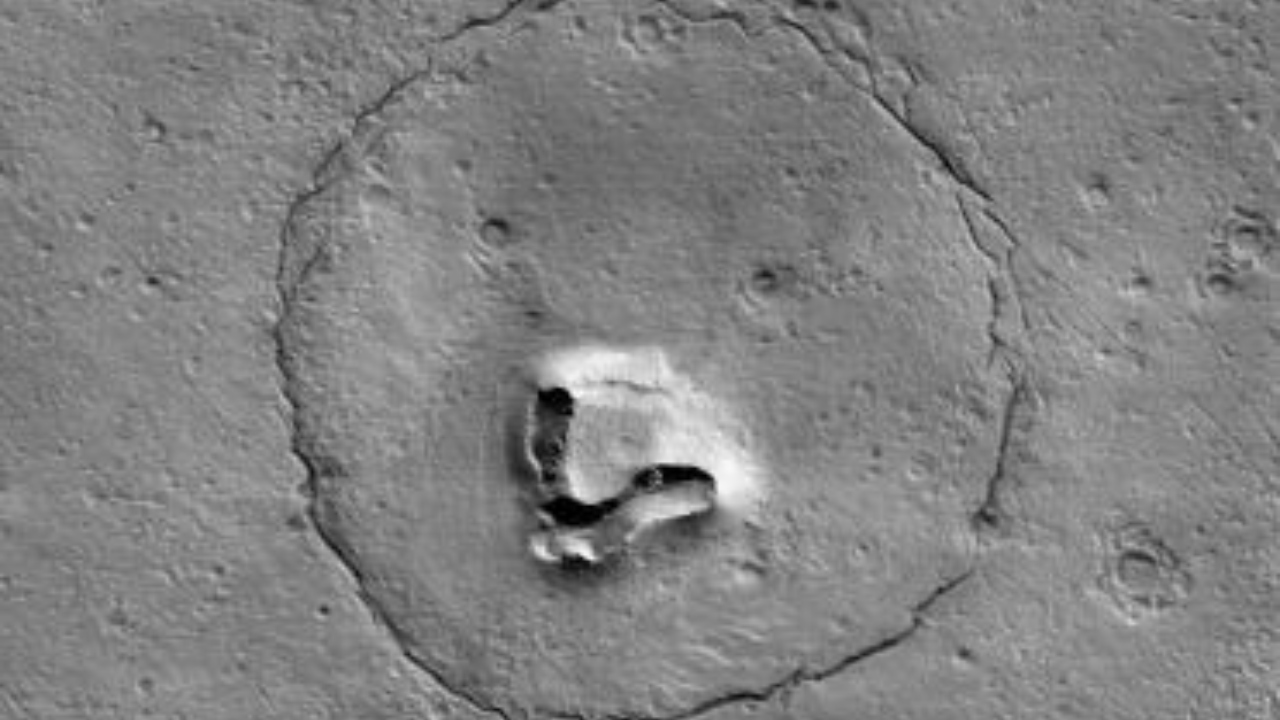 Câmera da NASA fotografa rocha semelhante a “ursinho” em Marte