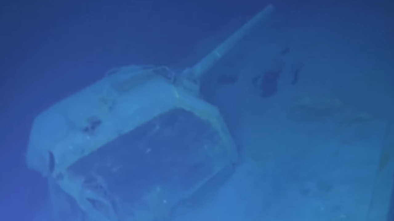 O navio abatido em 1944 encontrado Nas Filipinas