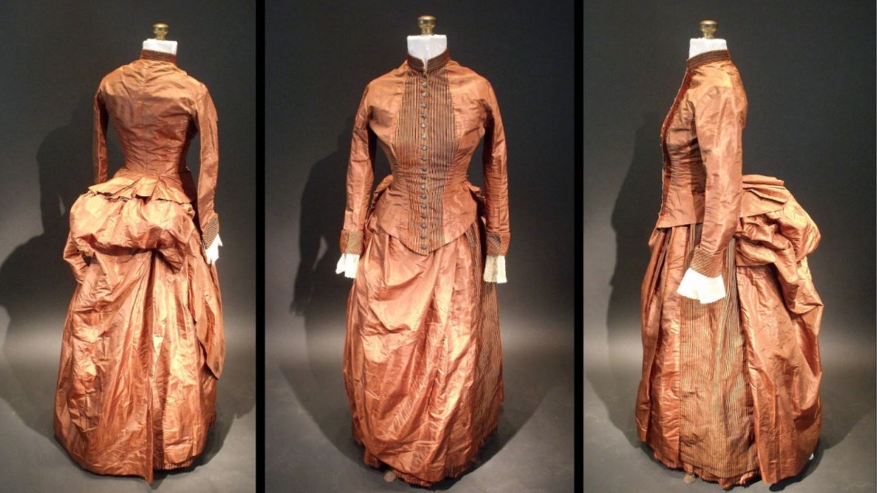 O enigmático código encontrado em um vestido vitoriano