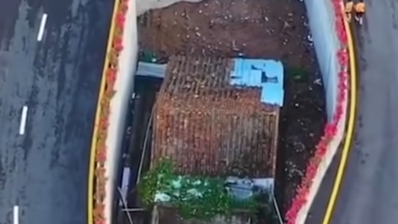 Após proprietária se recusar a vender, viaduto é construído ao redor de sua casa, na China