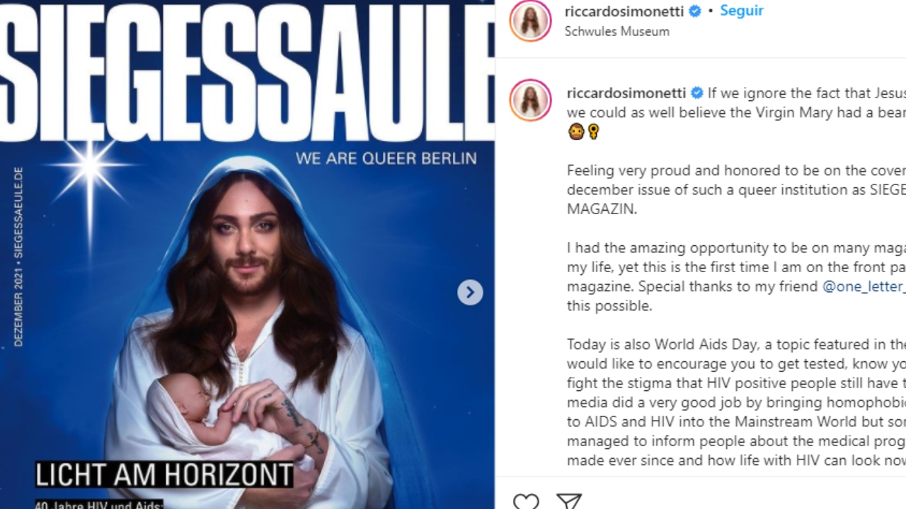 Virgem Maria é representada como mulher trans em ensaio