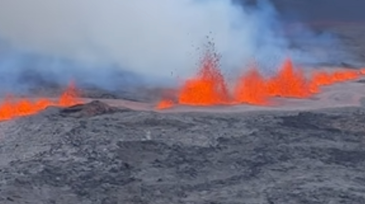 Mauna Loa: erupção está atraindo turistas ao Parque Nacional dos Vulcões do Havaí