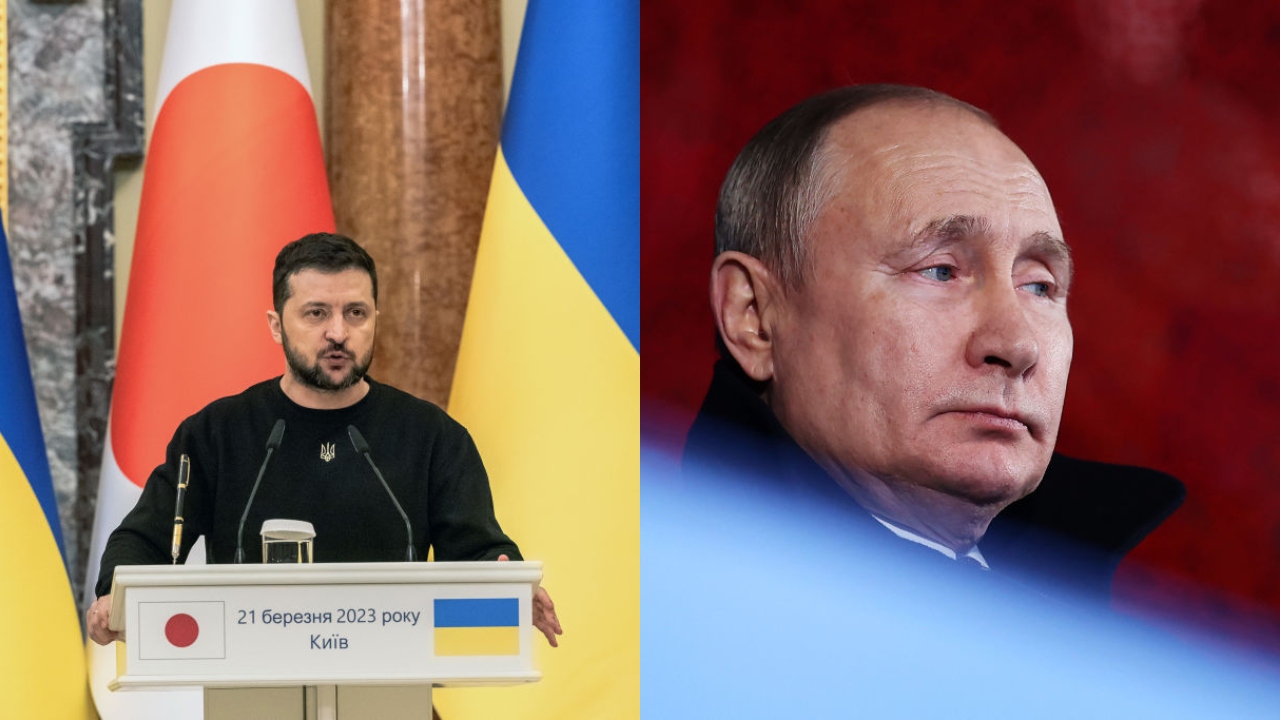 Após visitar cidade da Ucrânia, Zelensky faz comentário direcionado para Putin