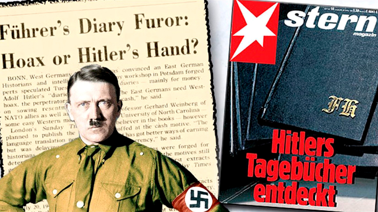 O escândalo dos falsos diários do Führer na Alemanha
