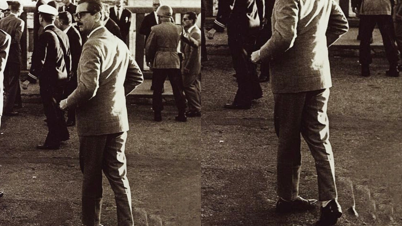 Jânio de pé torto: a foto que captou os dias surreais de seu mandato