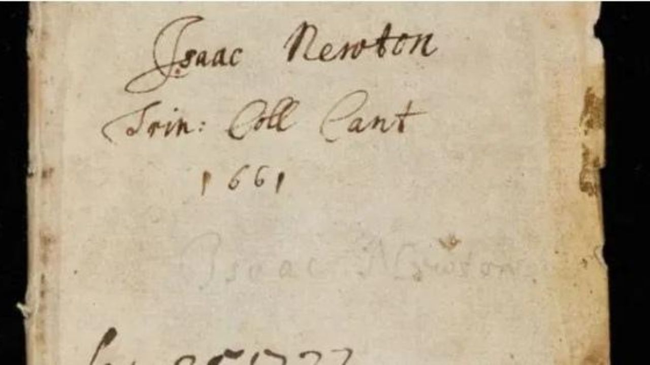 Google Arts & Culture: Diário de Isaac Newton está disponível online