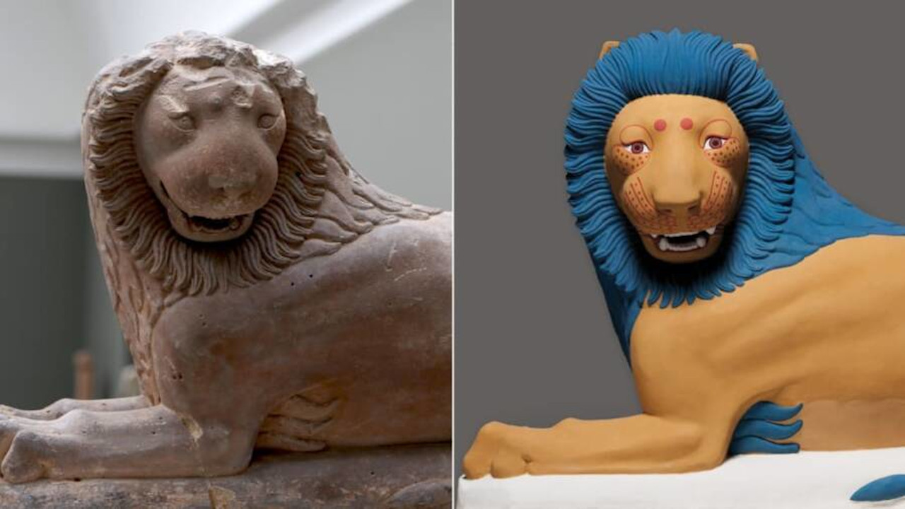 As estátuas gregas e romanas tinham cores vivas. Confira as imagens!