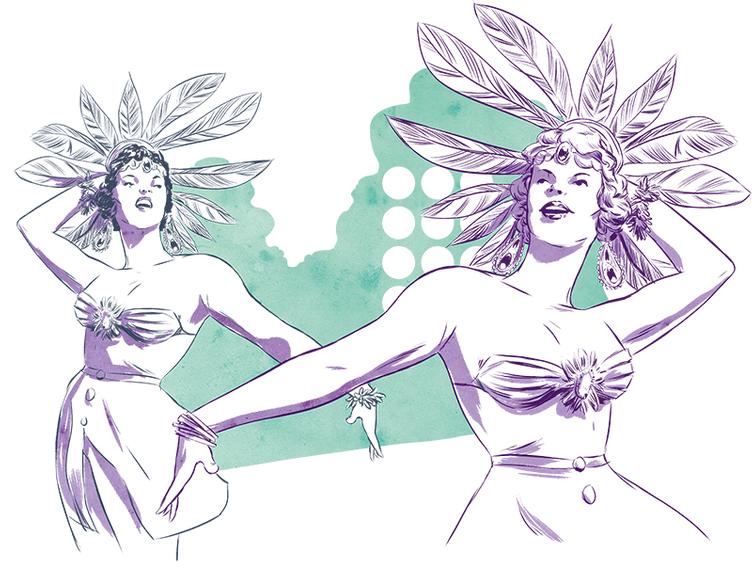 O corpo feminino se despe
