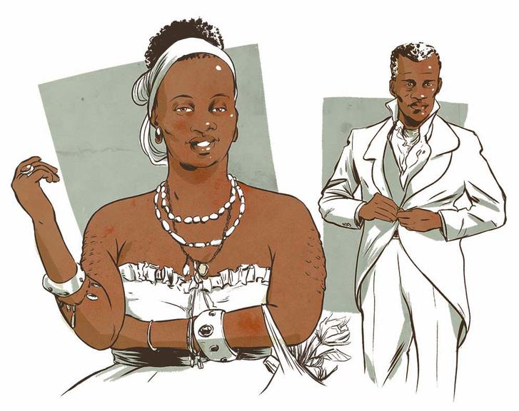 A elegância habitual dos negros