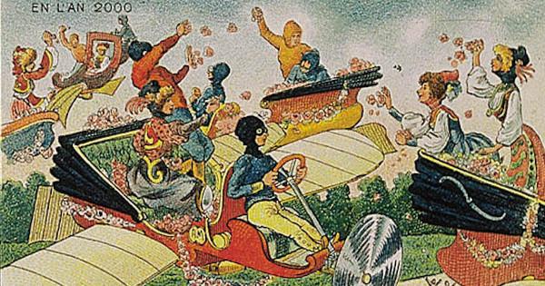O ano 2000 — imaginado em 1900