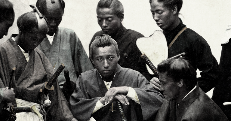 Em fotos: Os últimos dias dos samurais