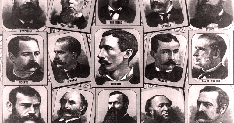 O fio do bigode: O pelo facial através das eras
