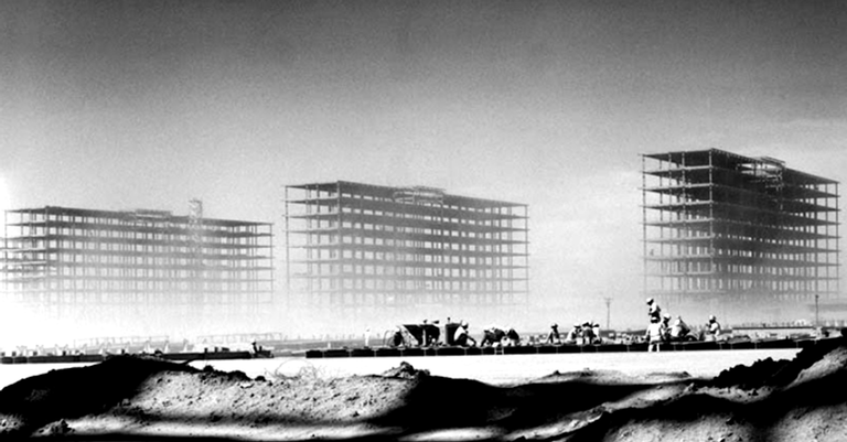 A construção de Brasília em imagens
