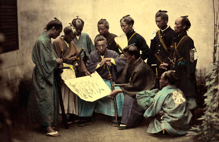 Foto: Samurais em sua última guerra