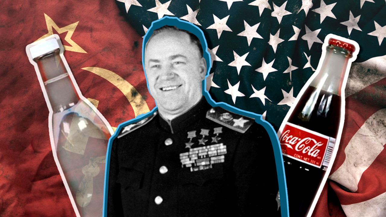 Água preta do capitalismo: Jukov, o maior general soviético, era obcecado por Coca-Cola