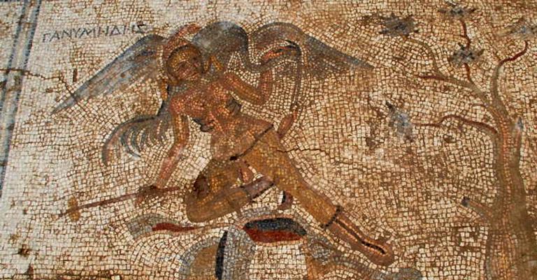 Na Turquia, pesquisadores encontram mosaico romano de 2 mil anos com piadas sujas