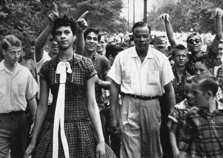 O racismo contra Dorothy Counts