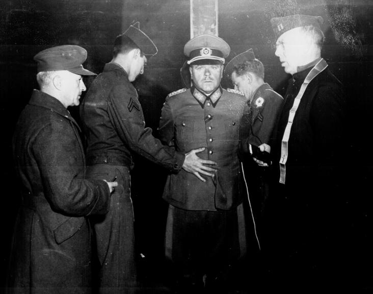 A última foto do general nazista Anton Dostler