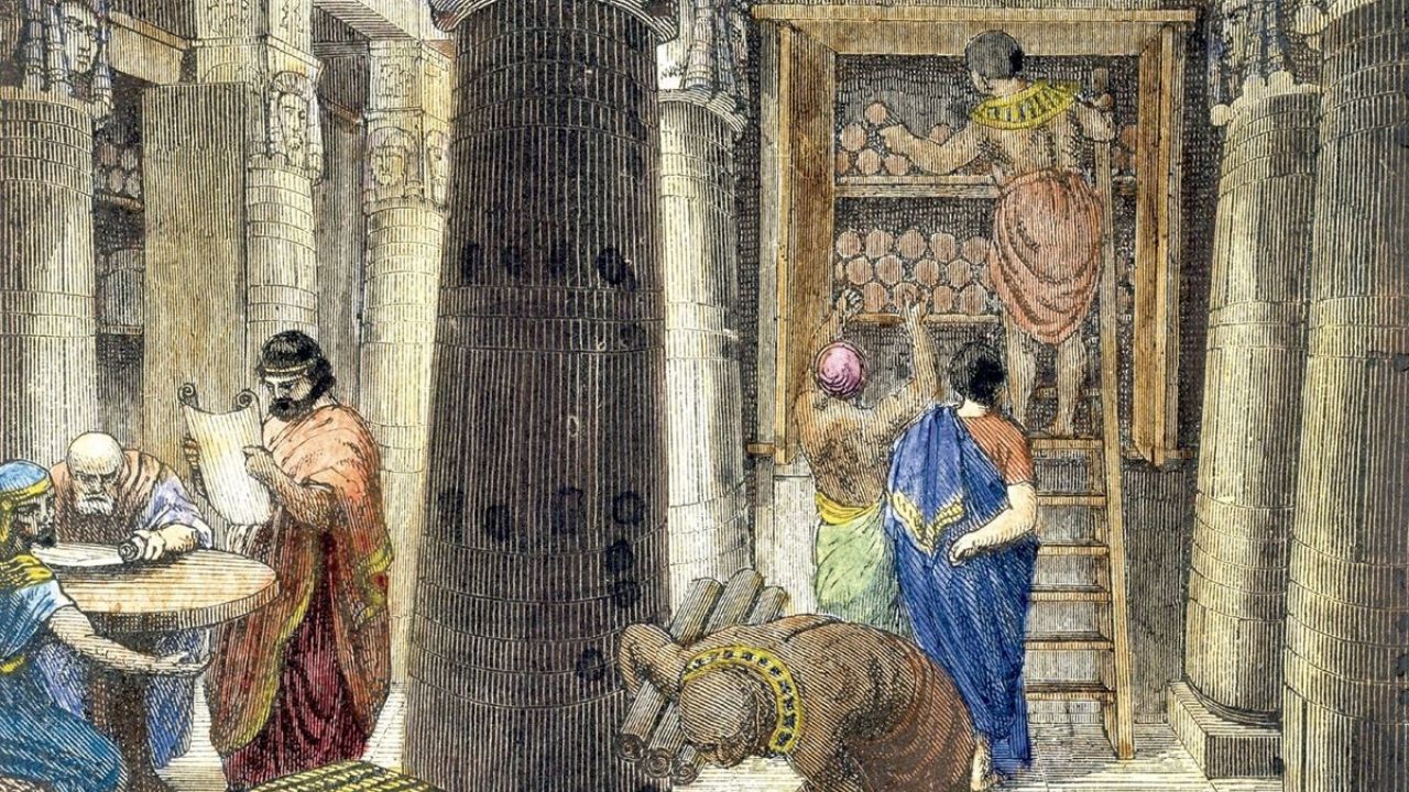 Civilizações antigas já possuíam curiosos acervos bibliotecários