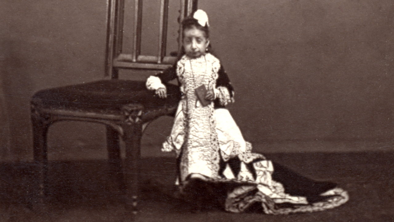 Lucía Zárate, a menor performista circense da história