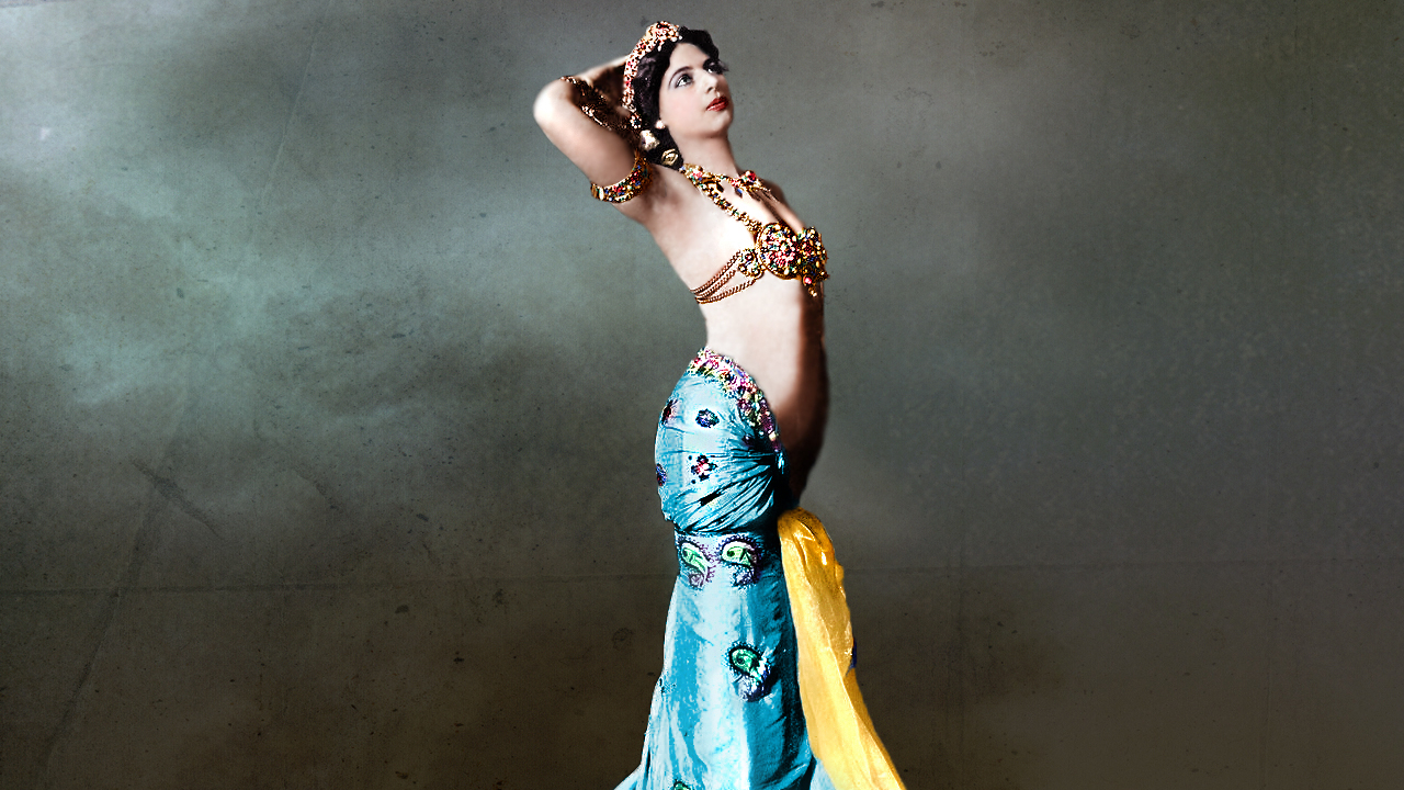 Mata Hari: Confira fotos coloridas da espiã por acaso, morta pela paranoia